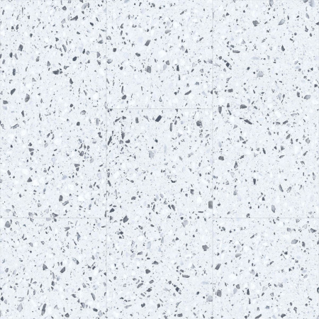 Кварц-виниловая плитка Fargo Камень клеевой Терраццо Гранж101-2  фаска 